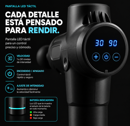 Pistola Masajeadora