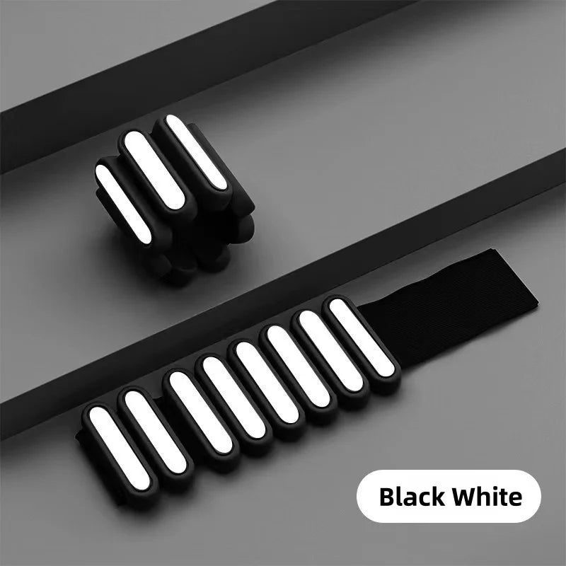 450/900g Wrist Weights Bracelet Adjustable Fitness Pesas Muñequera Silicone Ankle Weights Strap Outdoor Yoga Weighted Wristbands